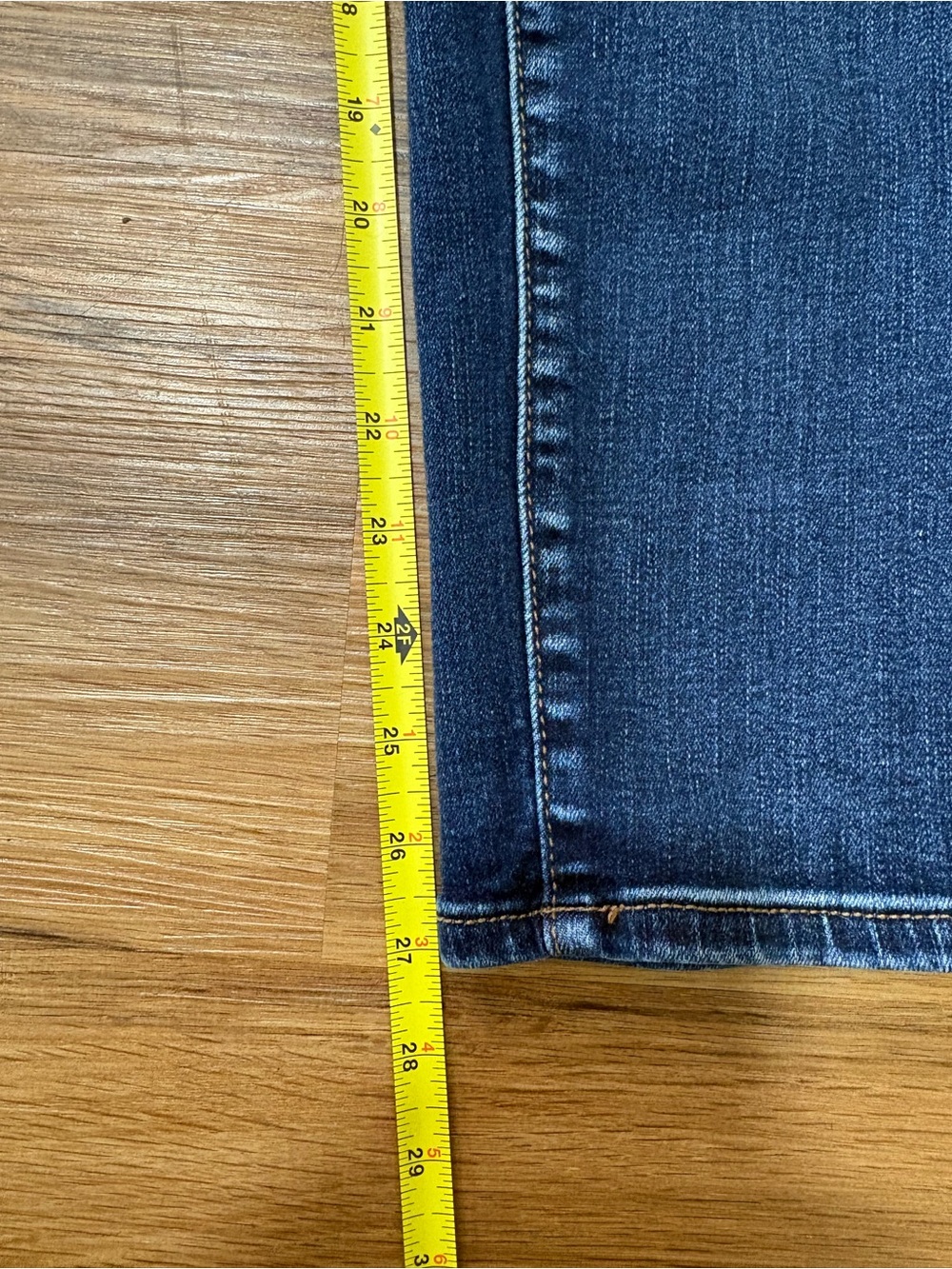 American Eagle Skinny Jeans Women’s Size 8 Regular 27” Inseam Dark Wash Stretch - Picture 9 of 9
